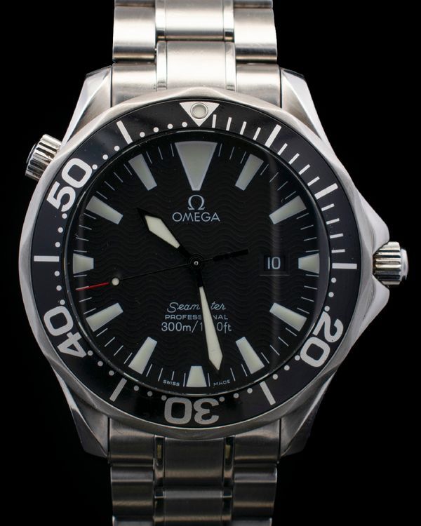 Omega Seamaster Diver 300M 41MM Quartz Black Dial Steel Bracelet (2264.50.00)