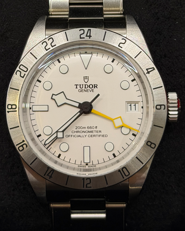 2026 Tudor Black Bay Pro GMT 39MM White Dial Steel Bracelet (79470)