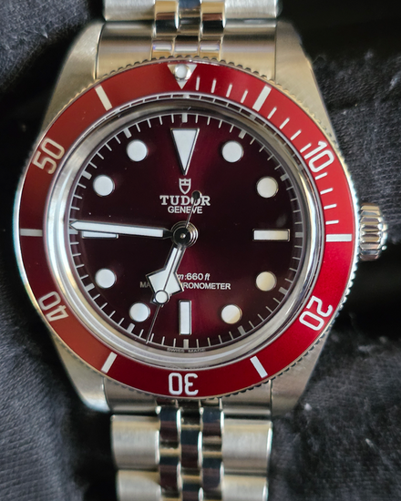 2025 Tudor Black Bay 58' 39MM Red "Burgundy" Dial Steel Bracelet (7939A1A0RU)