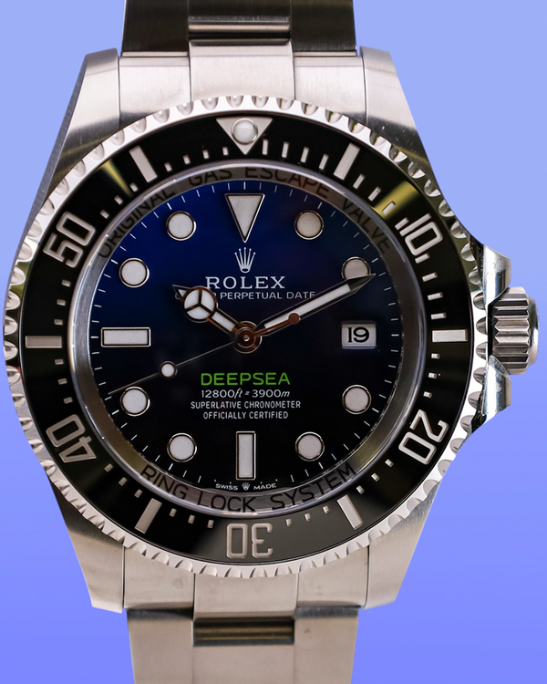 2025 Rolex Sea-Dweller Deepsea "James Cameron" 44MM Blue Dial Oyster Bracelet (136660)