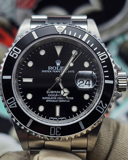 2008 Rolex Submariner Date 40MM Black Dial Oyster Bracelet (16610)