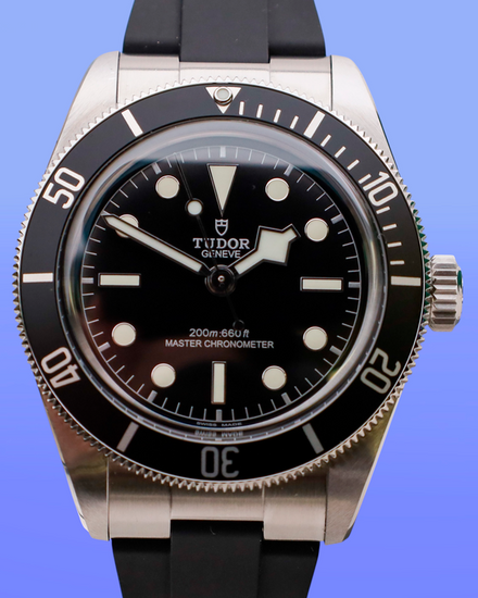 No Reserve - 2025 Tudor Black Bay 41MM Black Dial Rubber Strap (7941A1A0NU)
