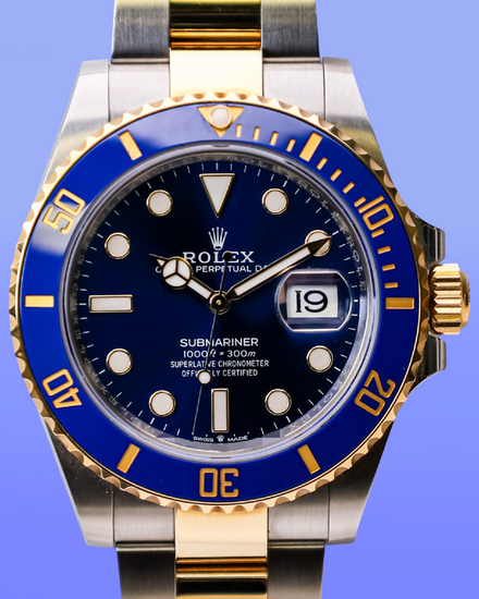 2024 Rolex Submariner Date "Bluesy" 41MM Blue Dial Two-Tone Oyster Bracelet (126613LB)