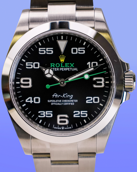 2025 Rolex Air-King 40MM Black Dial Oyster Bracelet (126900)