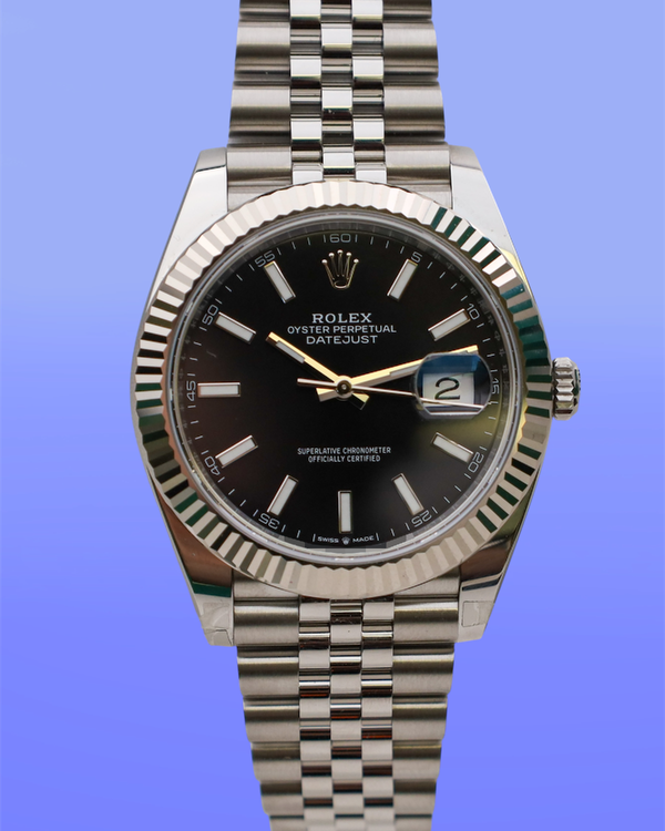 2026 Rolex Datejust 41MM Black Dial Jubilee Bracelet (126334)