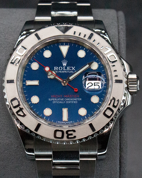 2017 Rolex Yacht-Master 40MM Blue Dial Oyster Bracelet (116622)