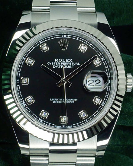 2026 Rolex Datejust 41MM Black Dial Oyster Bracelet (126334)