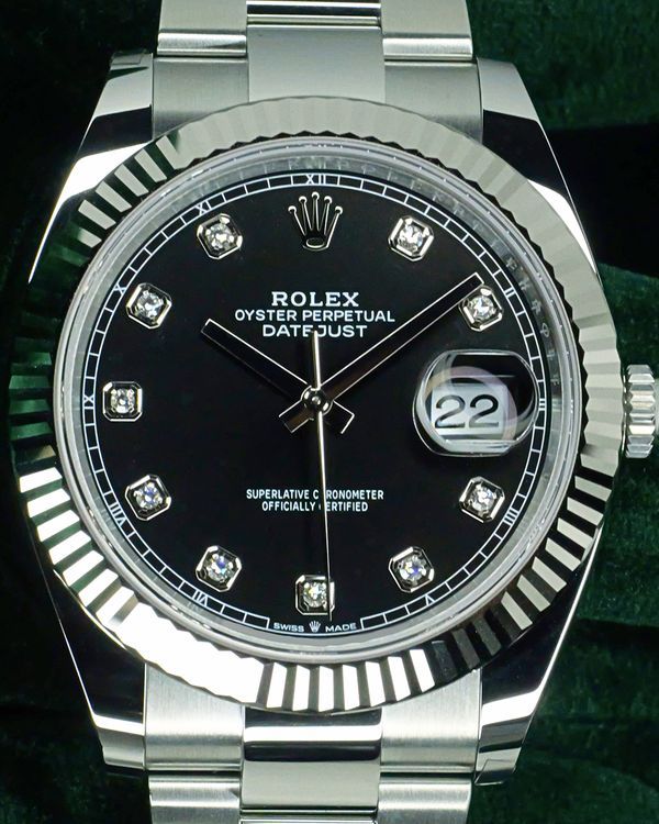2026 Rolex Datejust 41MM Black Dial Oyster Bracelet (126334)