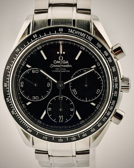 2016 Omega Speedmaster Racing 40MM Black Dial Steel Bracelet (326.30.40.50.01.001)