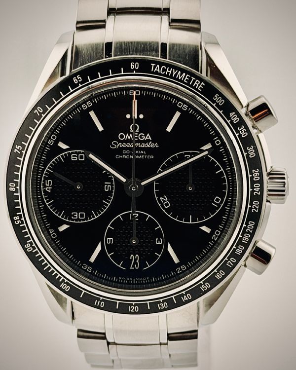 2016 Omega Speedmaster Racing 40MM Black Dial Steel Bracelet (326.30.40.50.01.001)