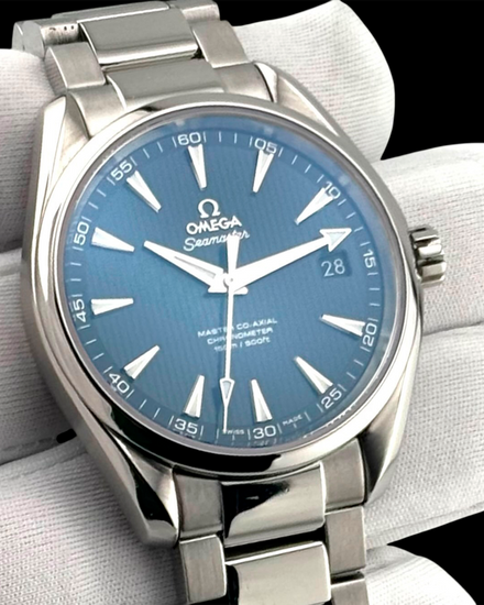 2016 Omega Seamaster Aqua Terra 150M 41.5MM Blue Dial Steel Bracelet (231.10.42.21.03.003)