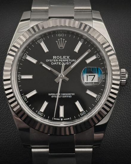 2026 Rolex Datejust 41MM Black Dial Oyster Bracelet (126334)