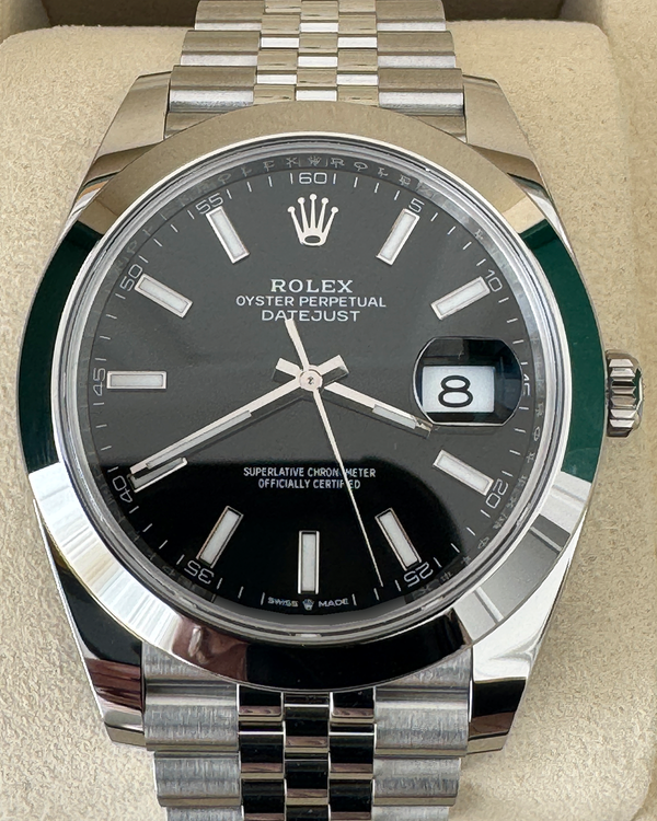 2026 Rolex Datejust 41MM Black Dial Jubilee Bracelet (126300)
