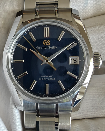 2026 Grand Seiko Heritage Collection 40MM Blue Dial Steel Bracelet (SBGH353G)