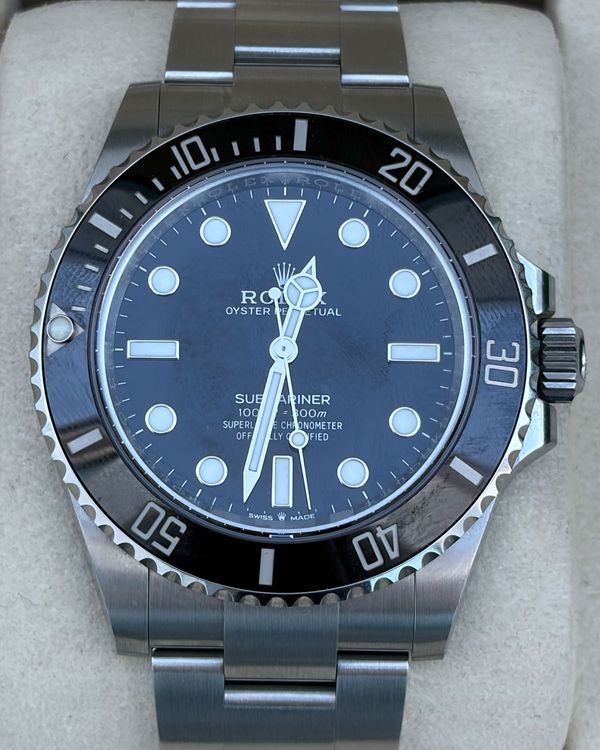 2025 Rolex Submariner No-Date 41MM Black Dial Oyster Bracelet (124060)