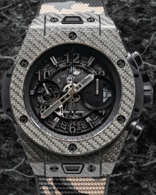 Hublot Big Bang Unico "Italia Independent" L.E. 45MM Skeleton Dial Rubber Strap (411.YT.1110.NR.ITI15)