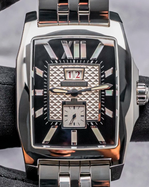 2024 Breitling Bentley Flying B No. 3 36MM Black Dial Steel Bracelet (A1636212/B881)