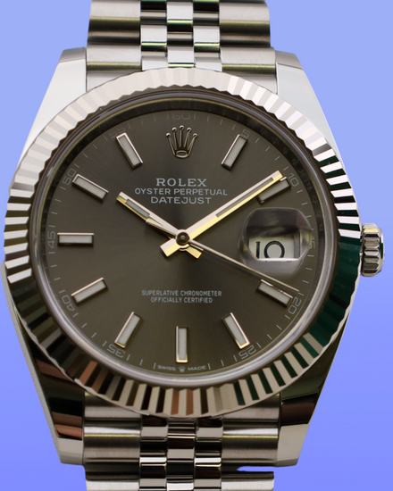 2026 Rolex Datejust 41MM Slate Dial Jubilee Bracelet (126334)