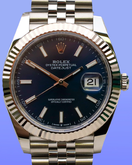 2026 Rolex Datejust 41MM Blue Dial Jubilee Bracelet (126334)