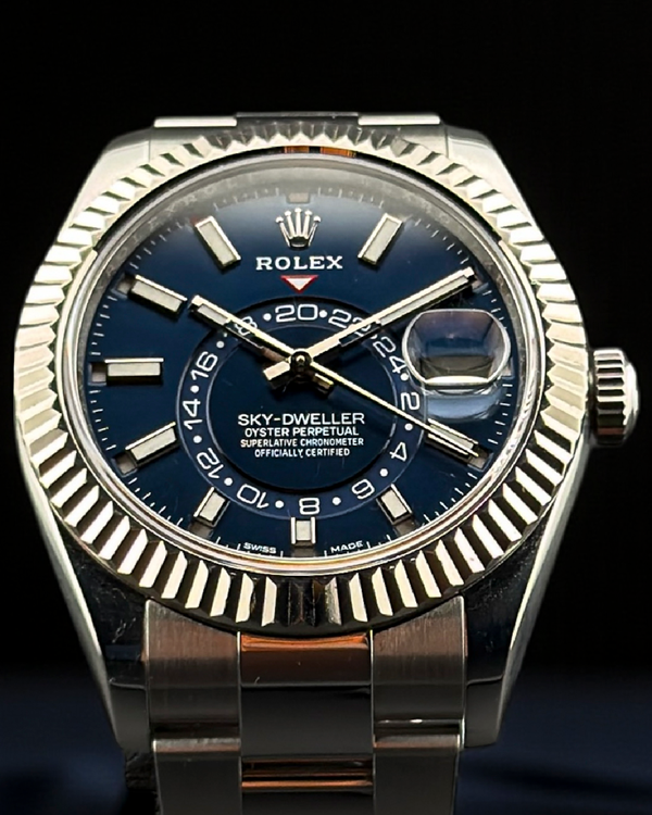 2019 Rolex Sky-Dweller 42MM Blue Dial Oyster Bracelet (326934)