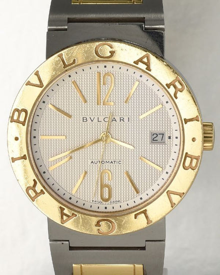Bvlgari Bvlgari 38MM Silver Dial Two-Tone Bracelet (BB38SGAUTO)