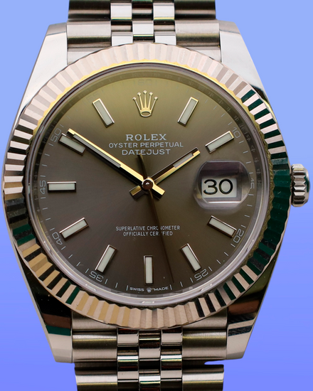 2023 Rolex Datejust 41MM Slate Dial Jubilee Bracelet (126334)