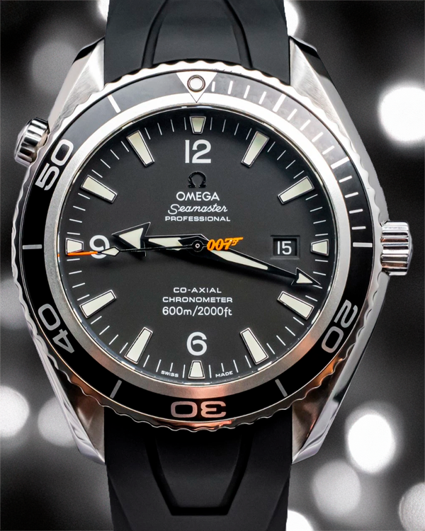 Omega Seamaster "007 Casino Royale" L.E. 45.5MM Black Dial Rubber Strap (2907.50.91)