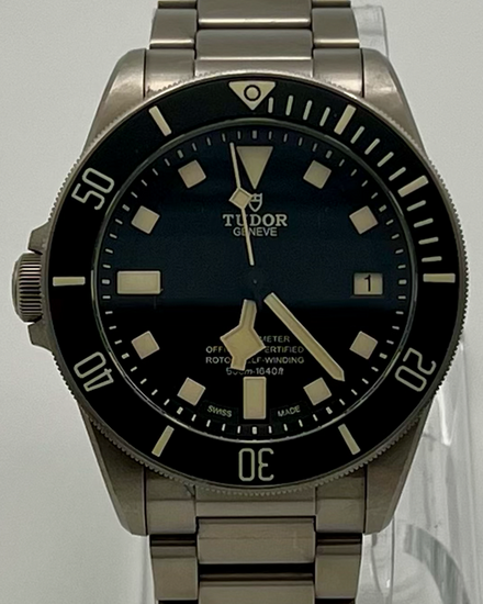 2023 Tudor Pelagos LHD 42MM Black Dial Titanium Bracelet (25610TNL)