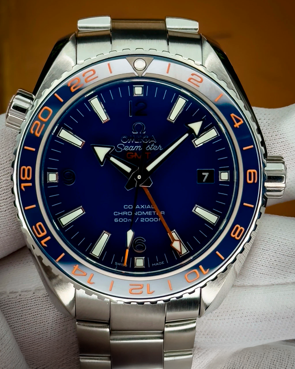 2023 Omega Seamaster Planet Ocean 600M "GoodPlanet" 43.5MM Blue Dial Steel Bracelet (232.30.44.22.03.001)