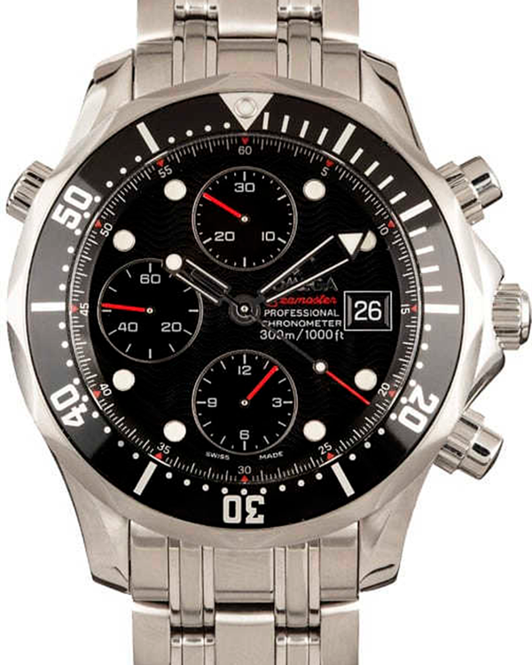 Omega Seamaster Diver 300M 41.5MM Black Dial Steel Bracelet (213.30.42.40.01.001)