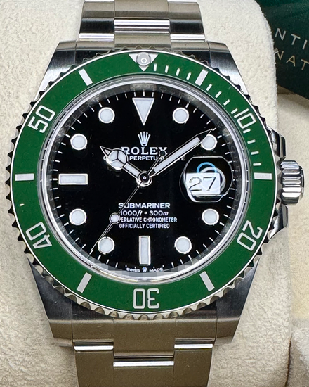 2024 Rolex Submariner Date "Starbucks" 41MM Black Dial Oyster Bracelet (126610LV)