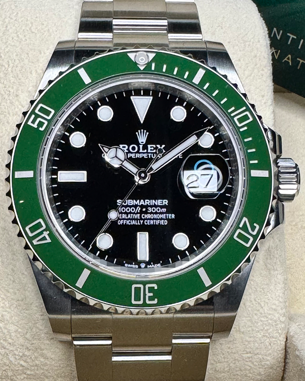 2024 Rolex Submariner Date "Starbucks" 41MM Black Dial Oyster Bracelet (126610LV)
