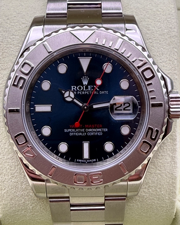 2013 Rolex Yacht-Master 40MM Blue Dial Oyster Bracelet (116622)