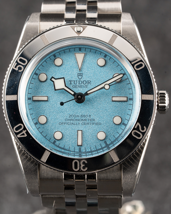No Reserve - 2025 Tudor Black Bay '54 "Lagoon Blue" 37MM Blue Dial Steel Bracelet (79000)