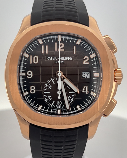 2023 Patek Philippe Aquanaut 42MM Brown Dial Rubber Strap (5968R-001)