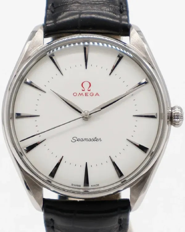 Omega Seamaster Olympic Official Timekeeper Canopus 39.5MM White Dial Leather Strap (522.53.40.20.04.002)