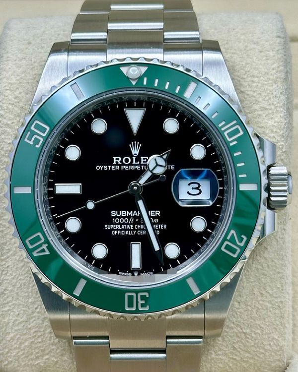 2022 Rolex Submariner Date "Starbucks" 41MM Black Dial Oyster Bracelet (126610LV)