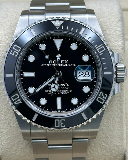 2021 Rolex Submariner Date 41MM Black Dial Oyster Bracelet (126610LN)