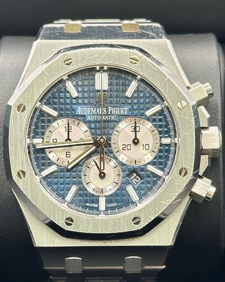 Audemars Piguet Royal Oak Chronograph 41MM Blue Dial Steel Bracelet (26331ST.OO.1220ST.01)