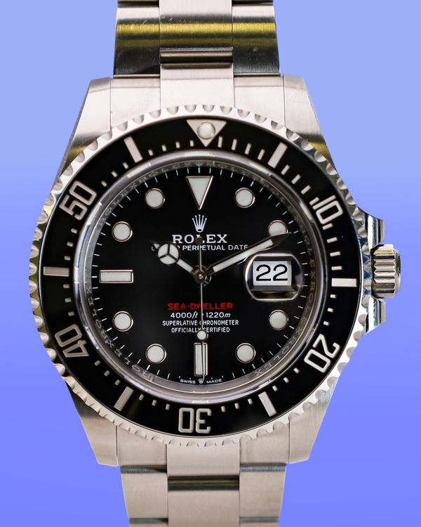 2019 Rolex Sea-Dweller "Red" "50th Anniversary Edition" 43MM Black Dial Oyster Bracelet (126600)
