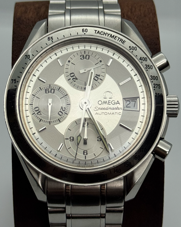 Omega Speedmaster Date 39MM Silver Dial Steel Bracelet (3513.30.00)