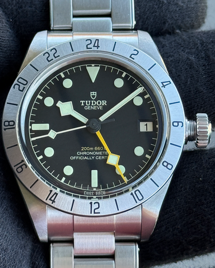 2025 Tudor Black Bay Pro 39MM Black Dial Steel Bracelet (M79470)