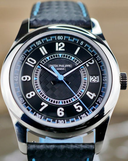 2025 Patek Philippe Calatrava 40MM Black Dial Leather Strap (6007G-011)
