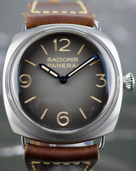 2022 Panerai Radiomir Tre Giorni 45MM Black "Degradé" Dial Leather Strap (PAM01334)