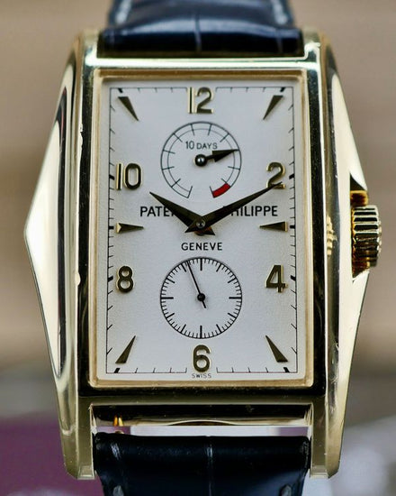 2000 Patek Philippe Gondolo 10 Days "Year 2000" Edition 34MM White Dial Leather Strap (5100J-001)