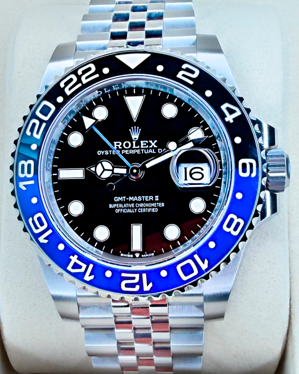 2026 Rolex GMT-Master II "Batgirl" 40MM Black Dial Jubilee Bracelet (126710BLNR)