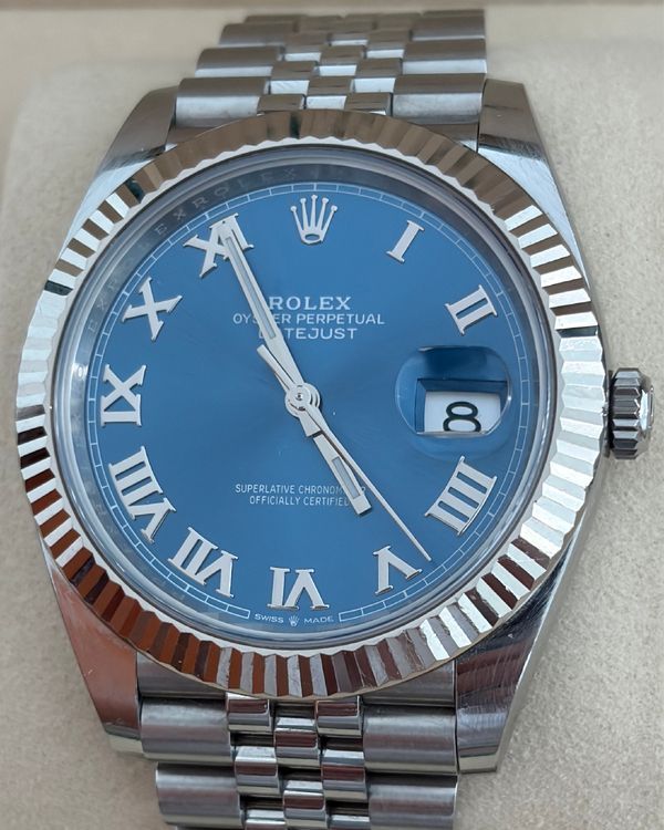 Rolex Datejust 41MM Blue Dial Jubilee Bracelet (126334)