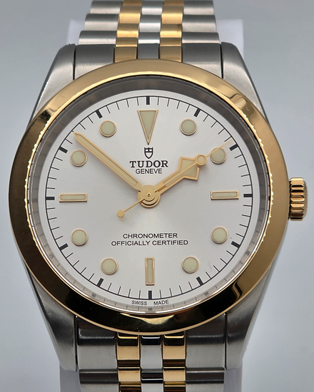 No Reserve - 2022 Tudor Black Bay S&G 41MM Silver Dial Two-Tone Bracelet (79683)