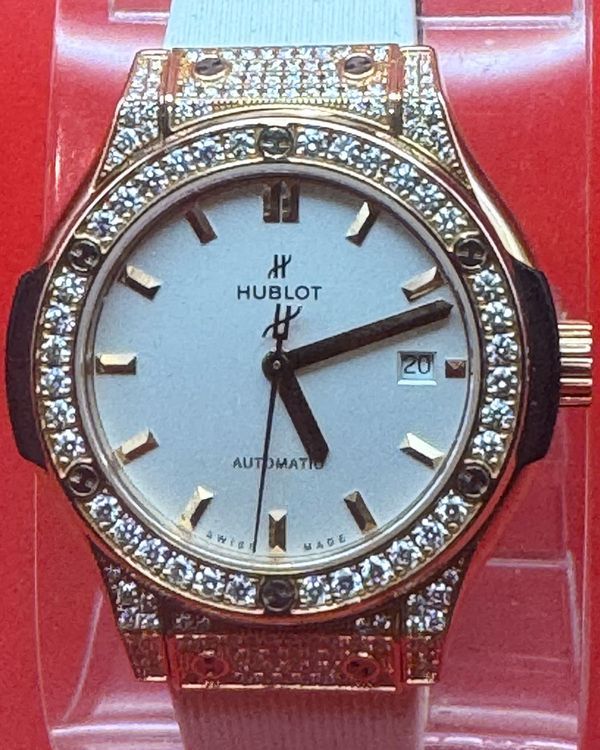 2018 Hublot Classic Fusion 33MM White Dial Rubber Strap (582.OX.2610.RX.1704)