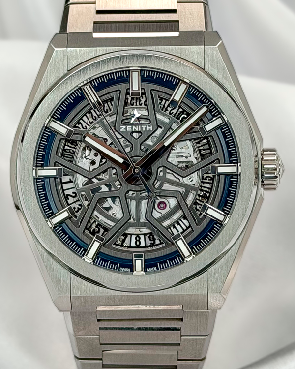 2021 Zenith Defy Classic 41MM Skeleton Dial Titanium Bracelet (95.9000.670/78.M9000)